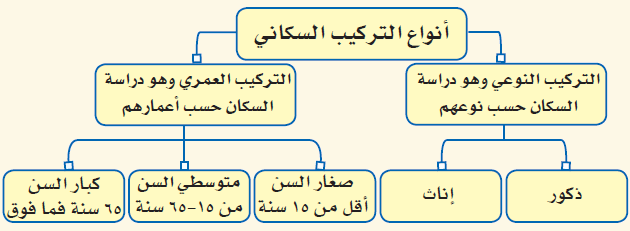 ( تعد دراسة التركيب السكاني مفتاح لفهم المشكلات )